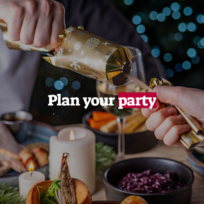Make a group booking. Christmas at Oakford Social Club in outlet-town]