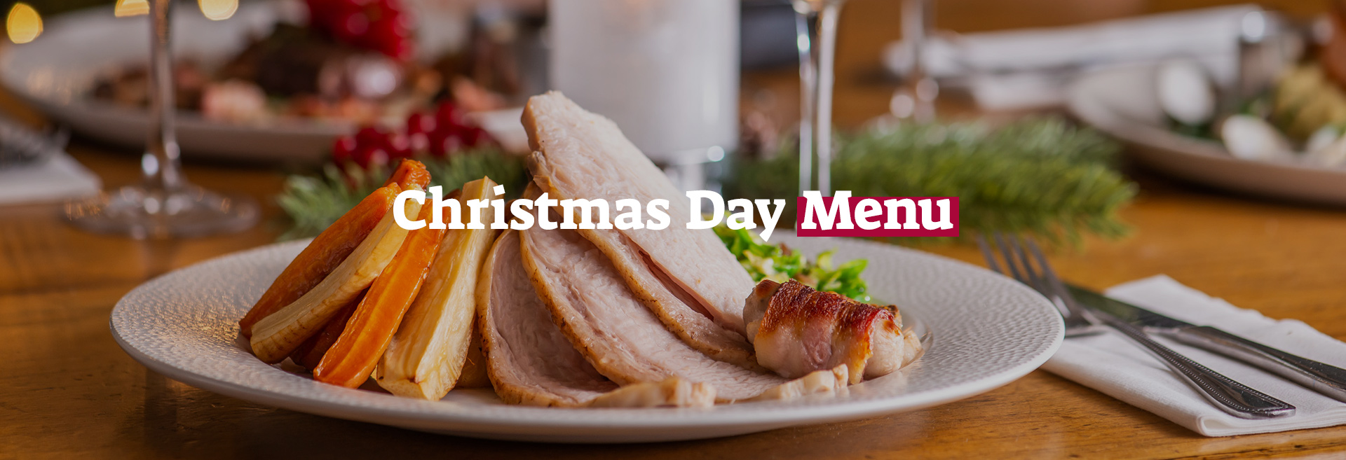Christmas Day Menu at Oakford Social Club
