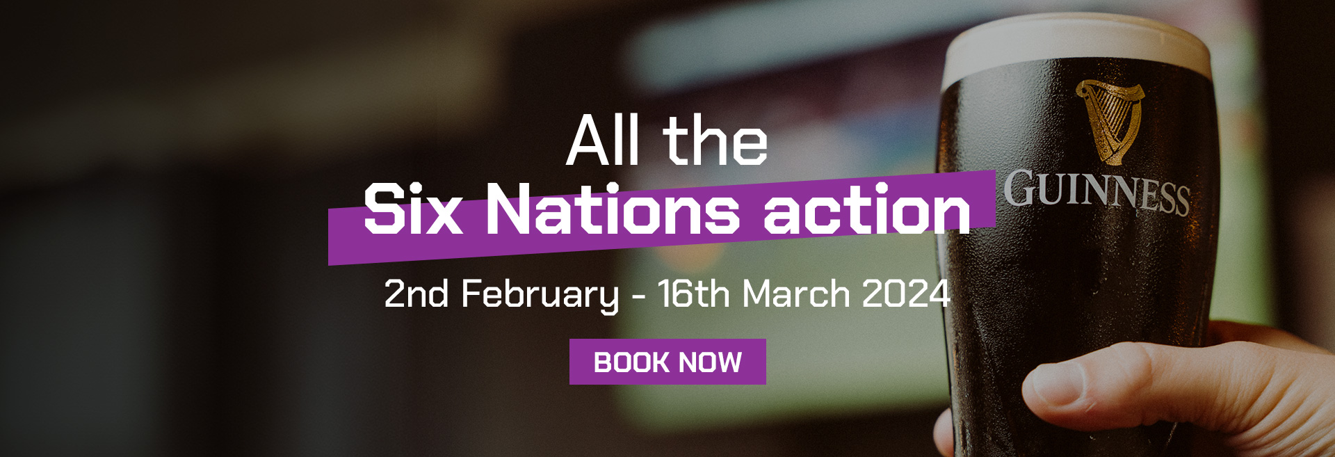 Rugby Six Nations 2024 at Oakford Social Club